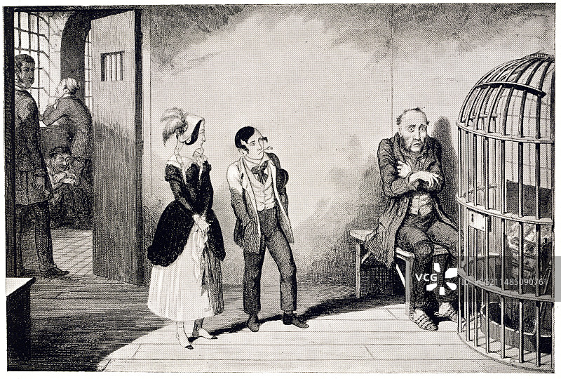 在监狱里图片素材