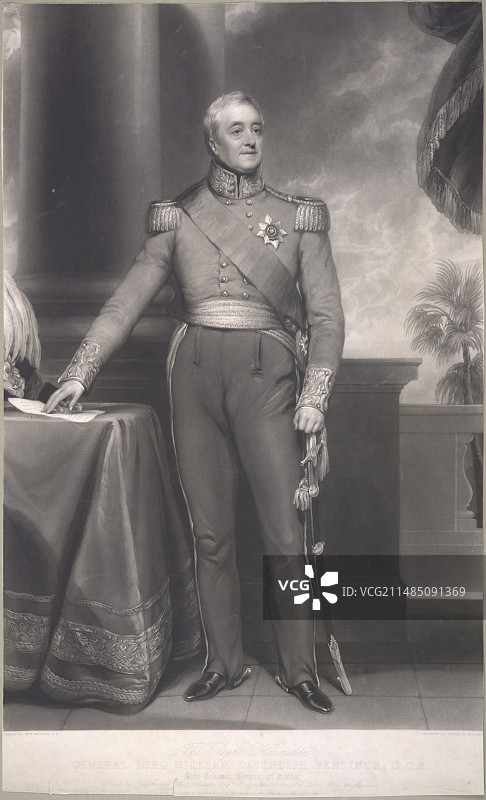 威廉·卡文迪许·本廷克勋爵图片素材