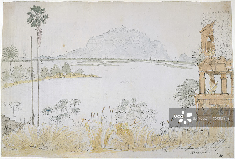 帕瓦格尔湖图片素材