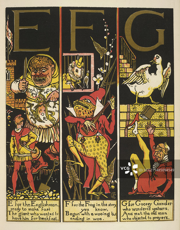 荒诞的ABC图片素材