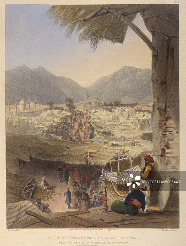 坎大哈城市风光图片素材