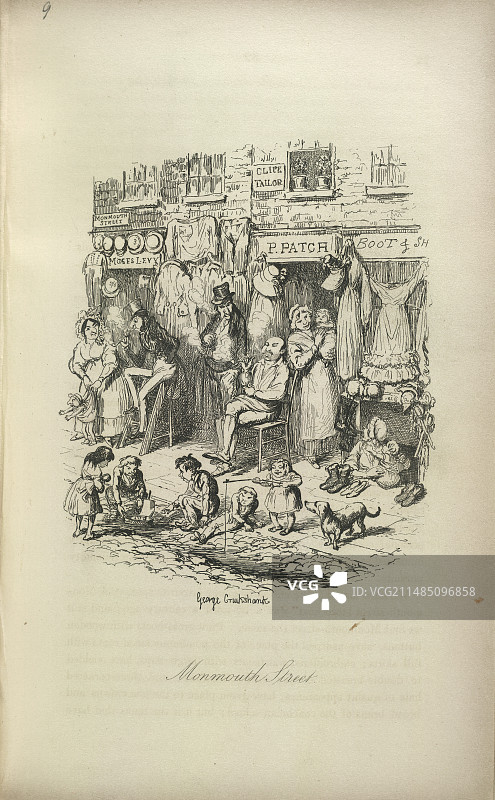 蒙茅斯街图片素材