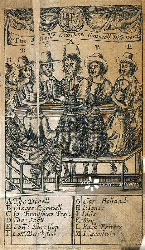 克伦威尔和内阁图片素材