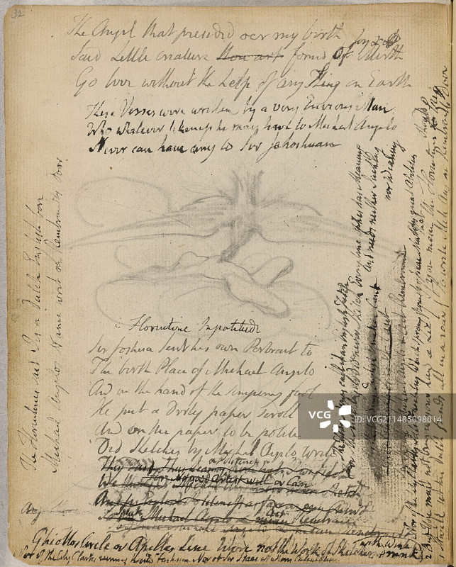 威廉·布莱克的笔记本图片素材