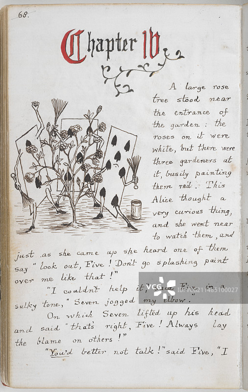 爱丽丝梦游仙境图片素材