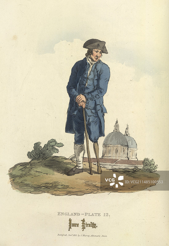 格林威治领养老金者图片素材