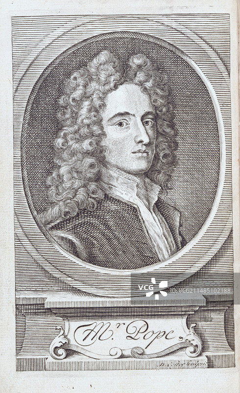 亚历山大·蒲柏图片素材