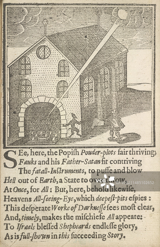 盖伊·福克斯和撒旦图片素材