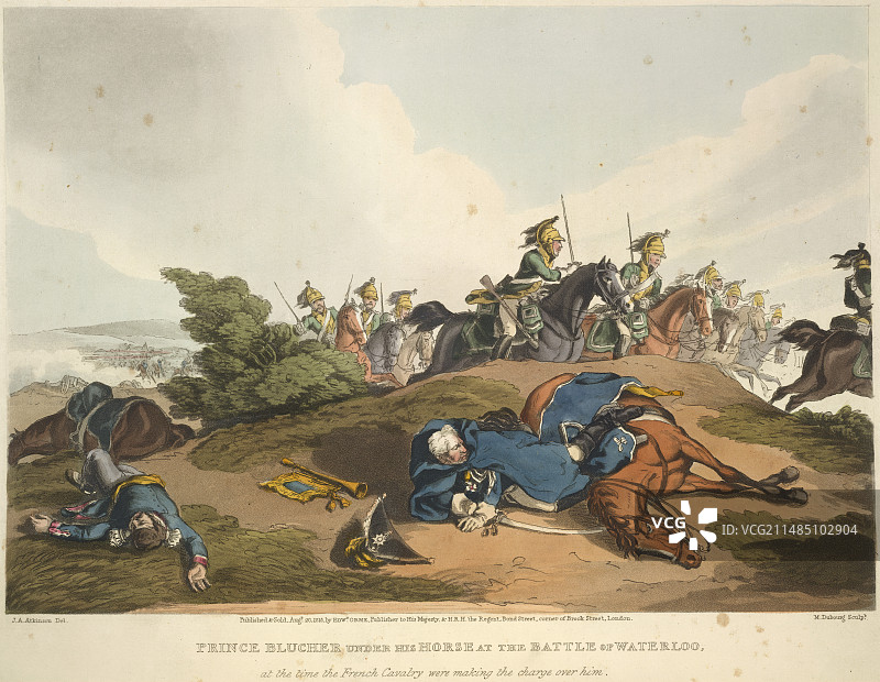 布吕歇尔元帅图片素材