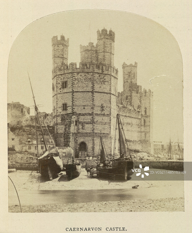 卡那封城堡图片素材