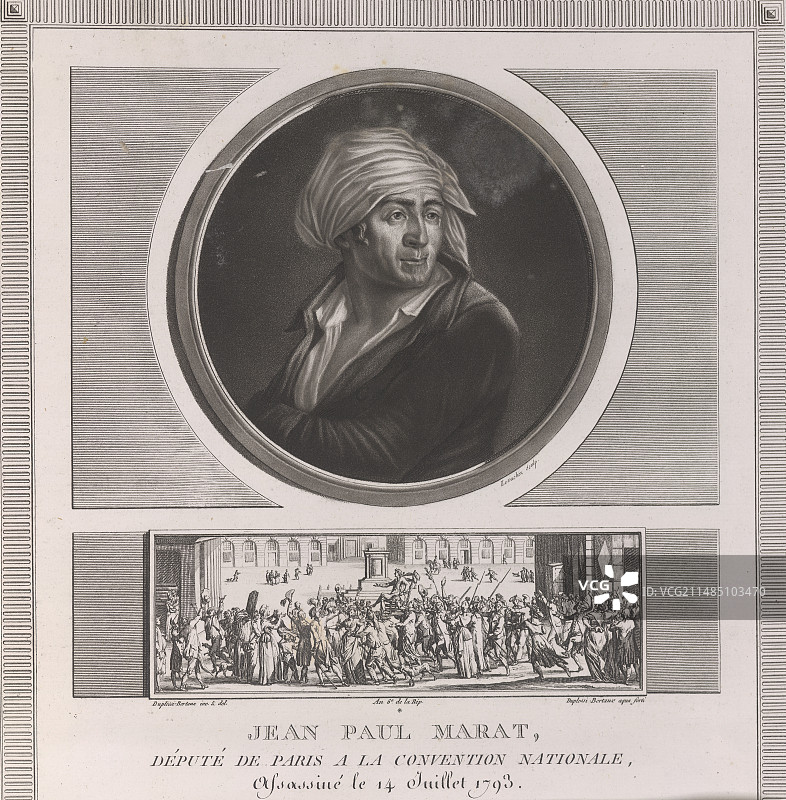 让·保罗·马拉图片素材