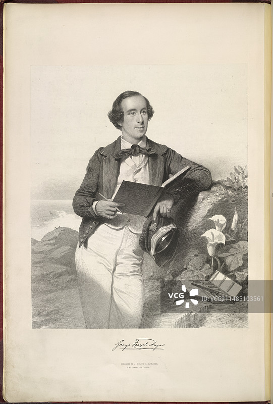 乔治·弗伦奇·安加斯图片素材