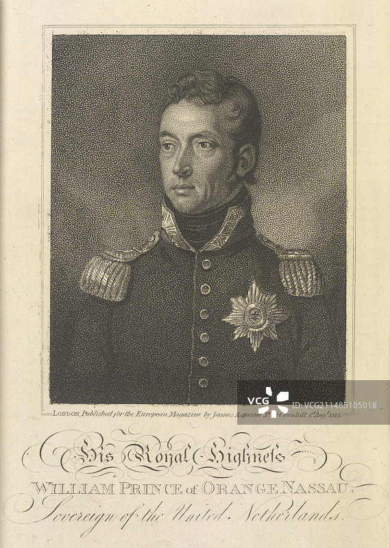 奥兰治亲王威廉图片素材