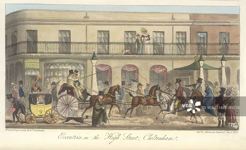 切尔滕纳姆大街图片素材