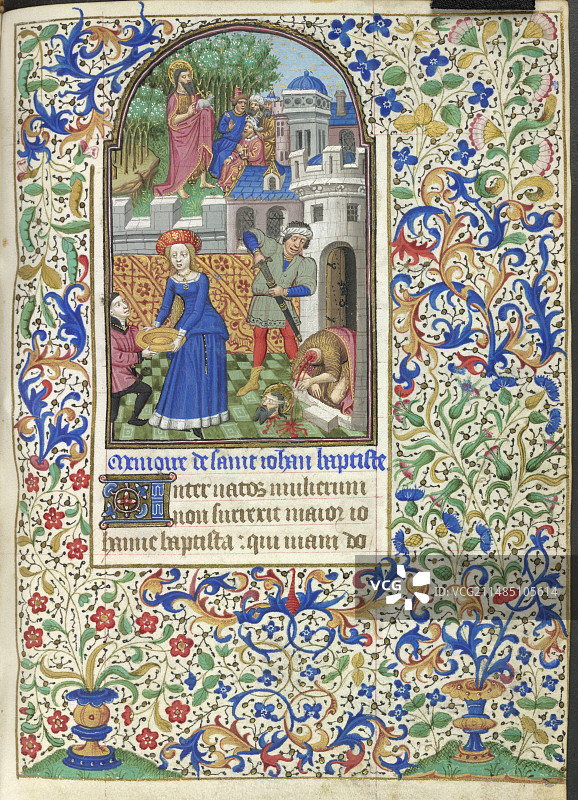 施洗约翰的逝世图片素材