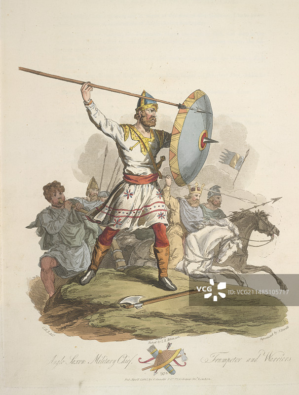 盎格鲁-撒克逊首领图片素材