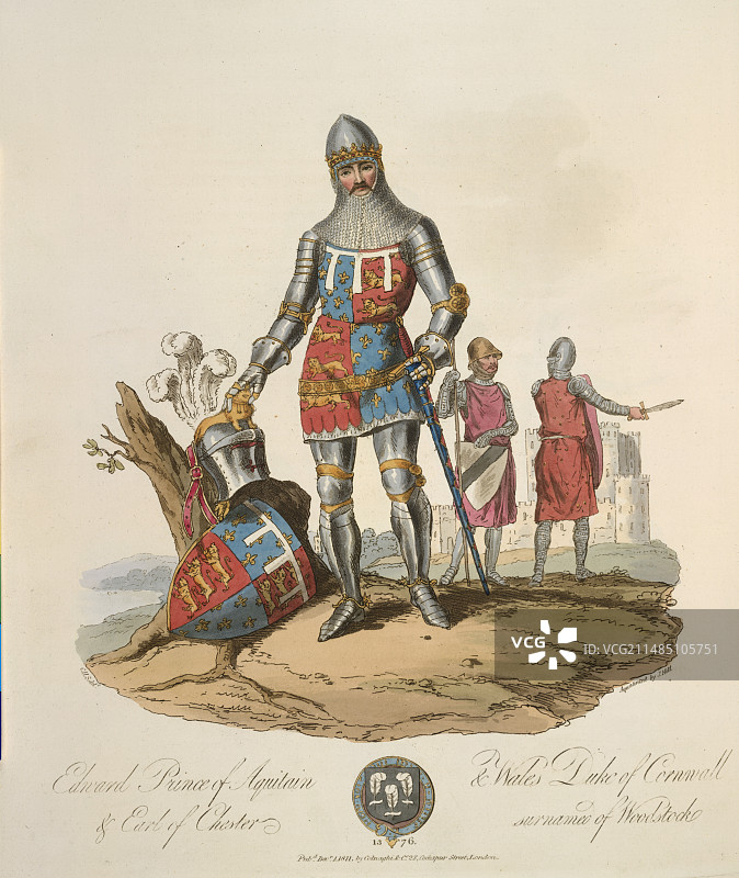 黑太子爱德华图片素材