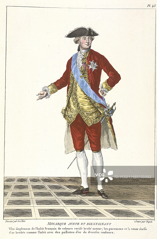 公正友善的君主图片素材