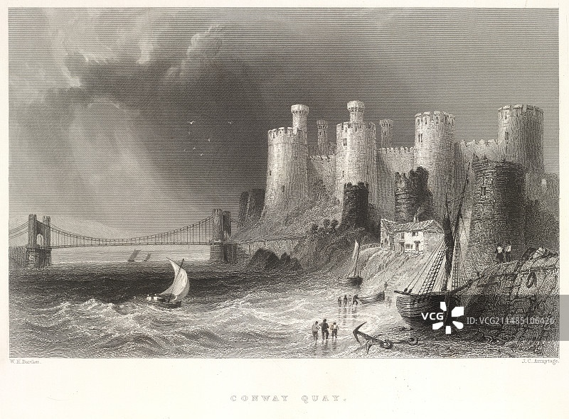 康威码头图片素材