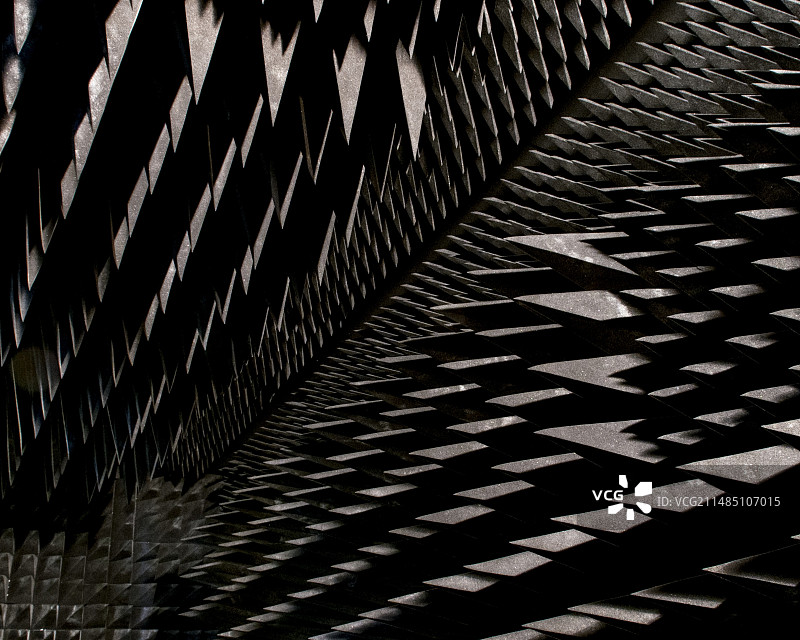 无线电波暗室瓷砖图片素材