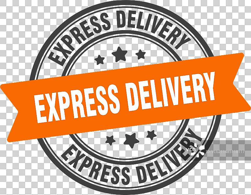 快递印章标签图片素材