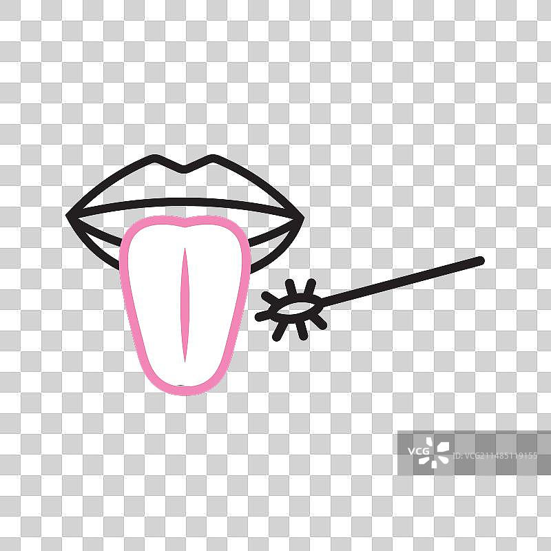 口腔拭子图标图片素材