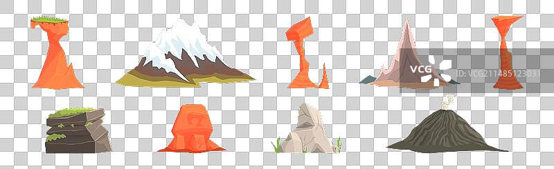 游戏元素岩石图片素材