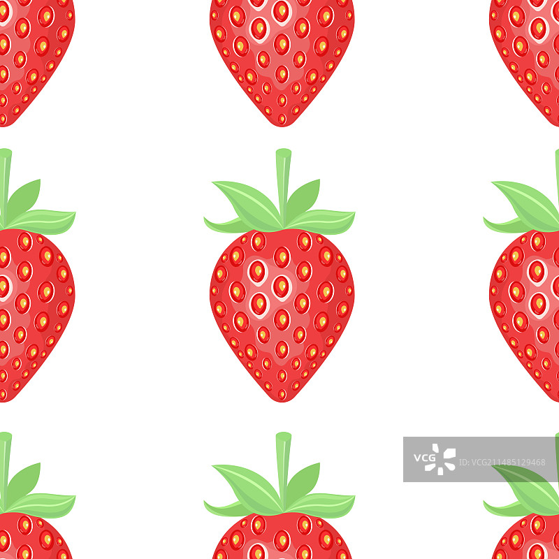 草莓纹理红色无缝图案图片素材