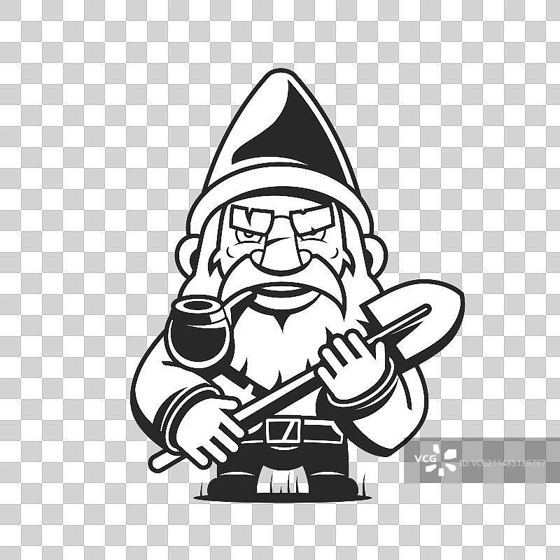 小矮人或仙女蘑菇童话屋图片素材