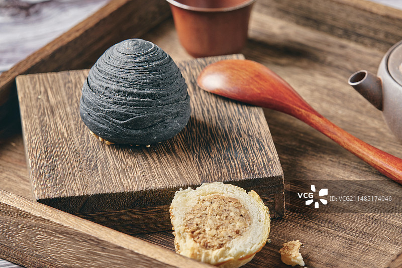 蛋黄酥图片素材