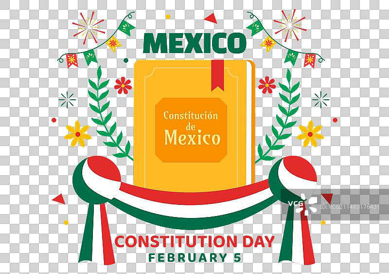 宪法日快乐图片素材