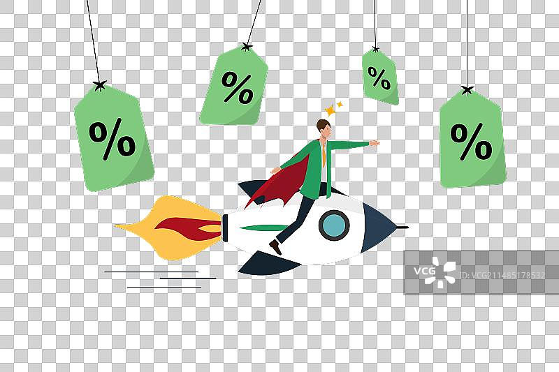 促销或折扣价标签图片素材