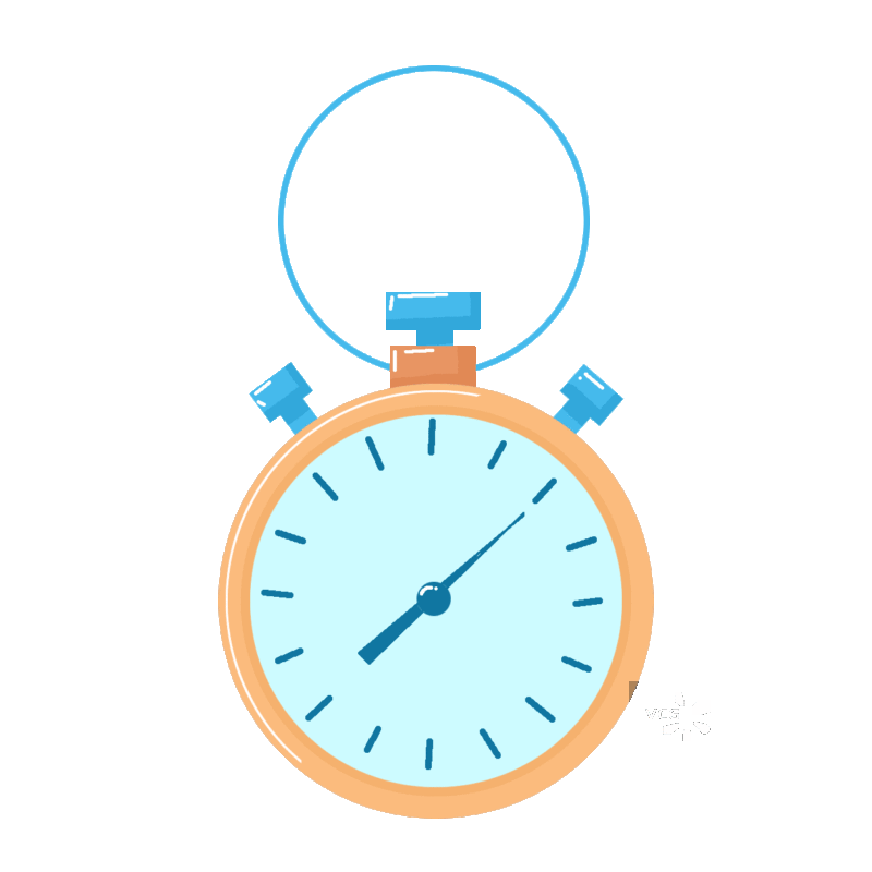 运动计时器 插画图片素材