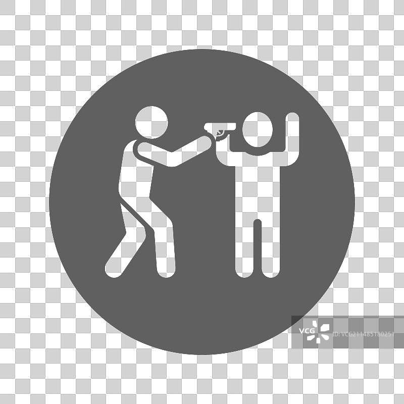 持枪歹徒图标图片素材