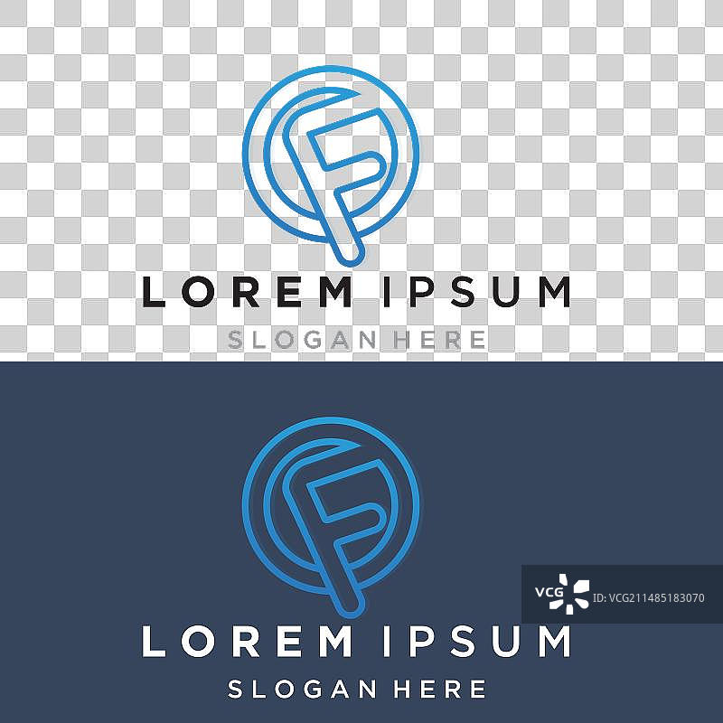 字母f图标logo图片素材