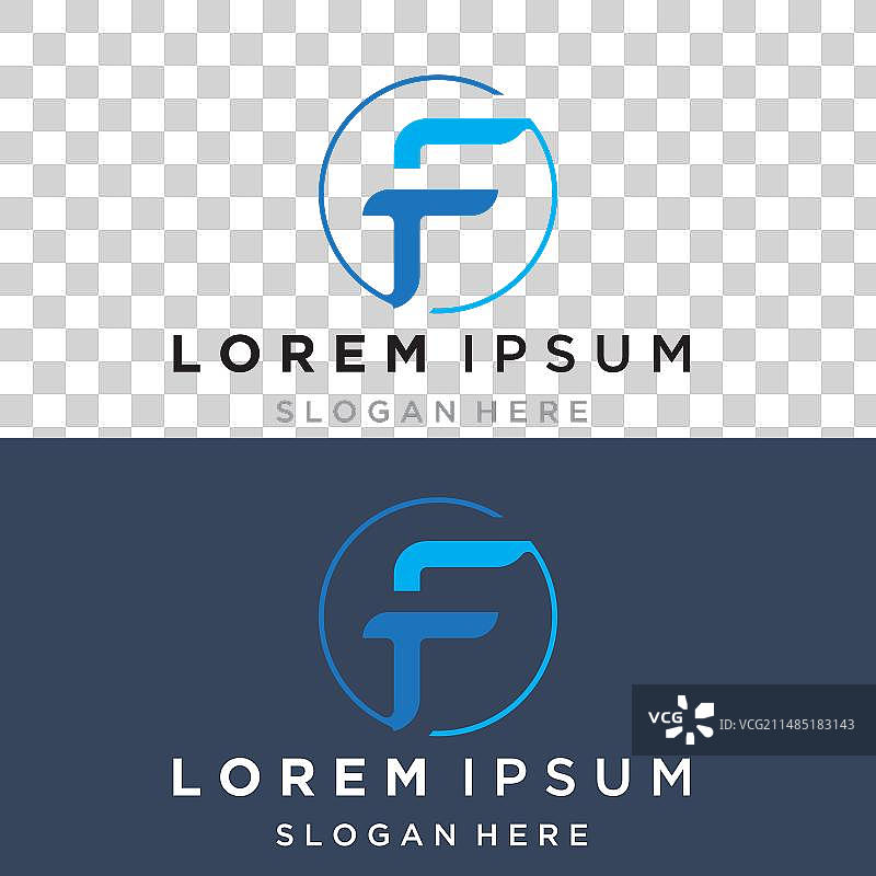 字母f图标logo图片素材