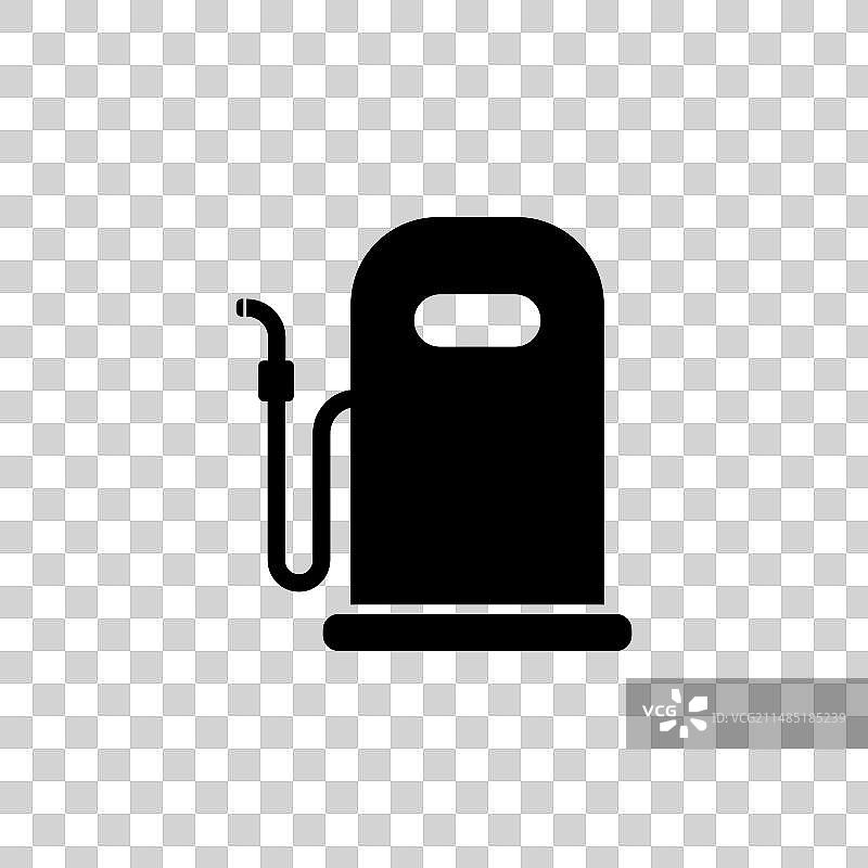 加油柱扁平图标图片素材