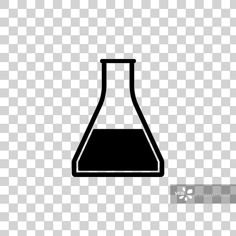 试管扁平图标图片素材