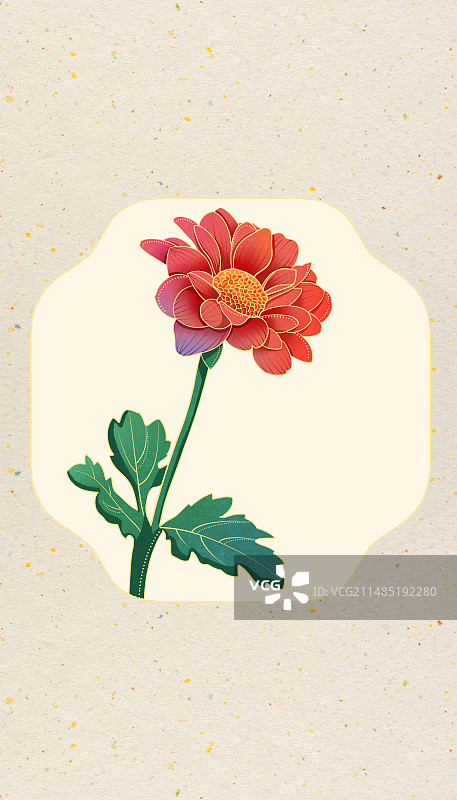 鲜花花朵花卉春天植物插画图片素材