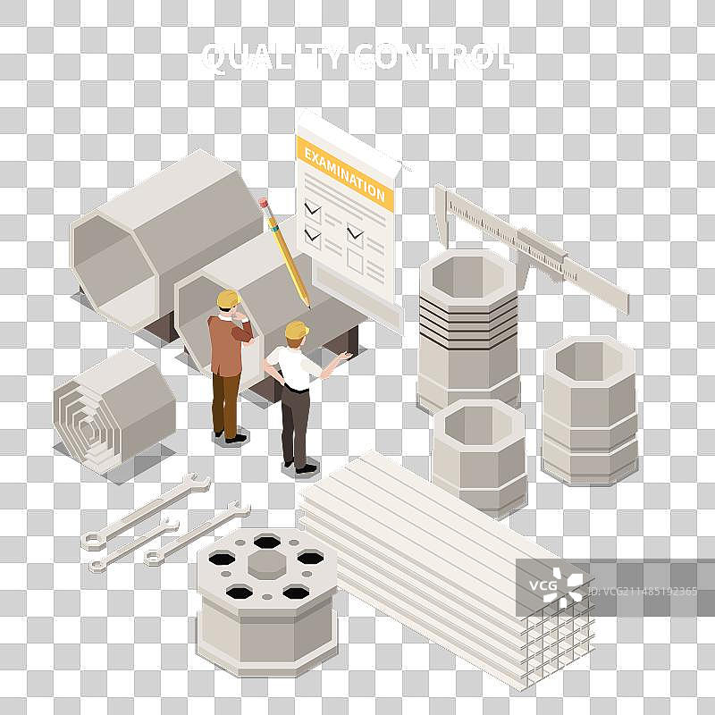 金属工业2.5D示意图图片素材