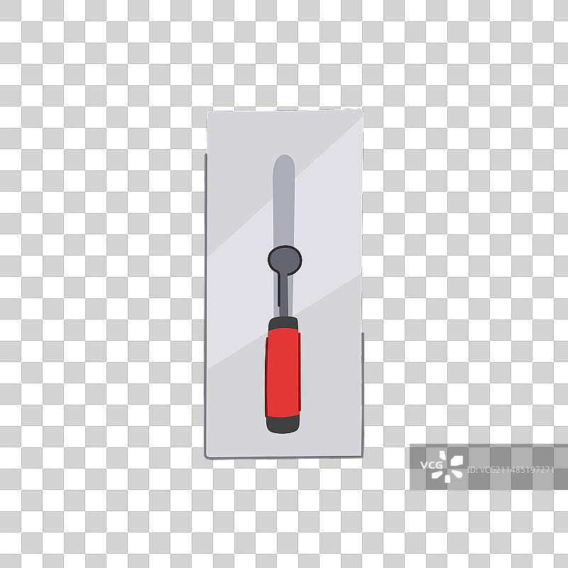 泥刀卡通设备图片素材