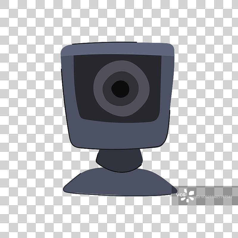 顶部桌面相机卡通图片素材