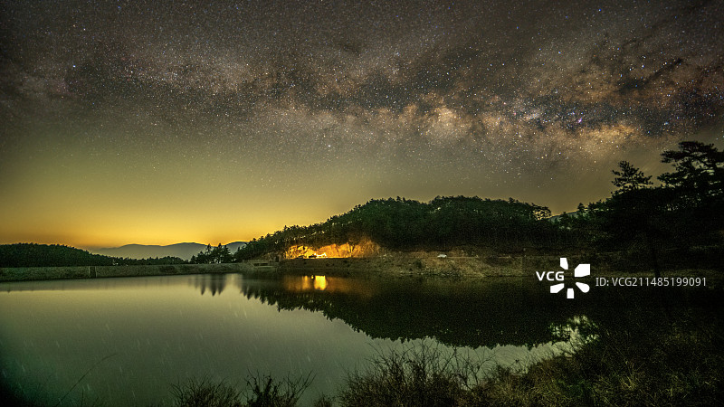 杭州临安太子尖的银拱图片素材