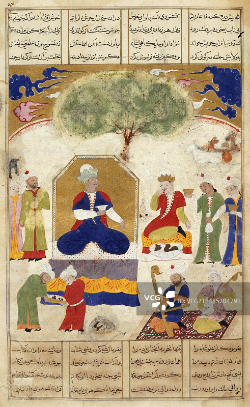 伊斯坎达尔与俄国国王图片素材