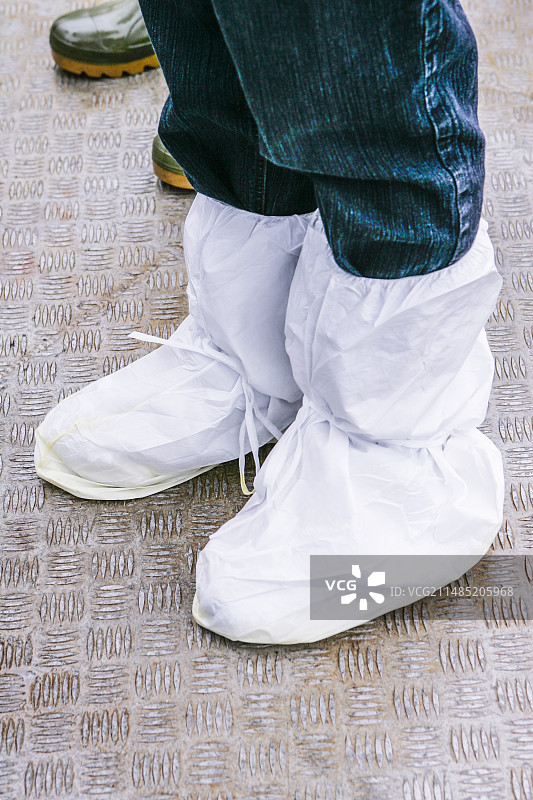 一次性防护鞋套图片素材