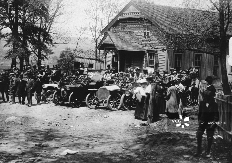 1907年巨人绝望山爬坡赛图片素材