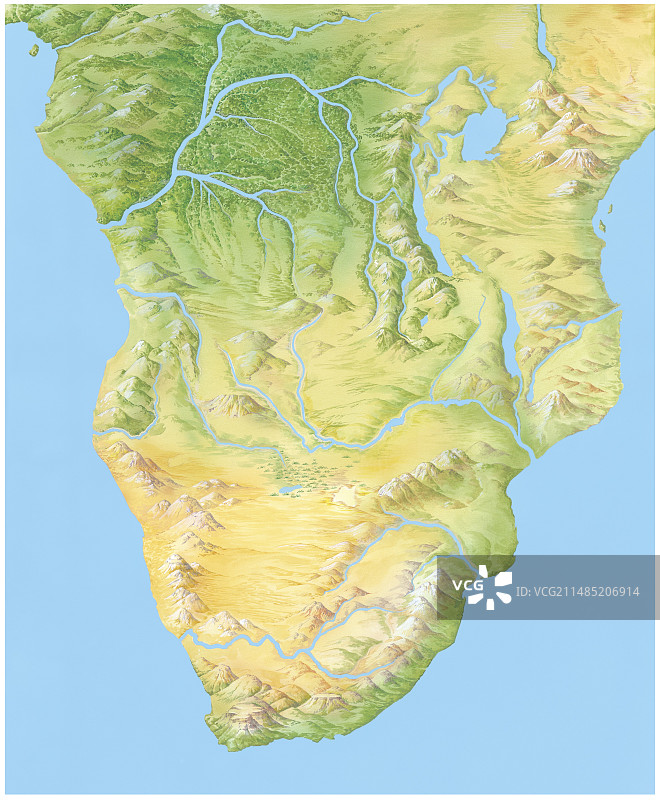 南部非洲艺术作品图片素材