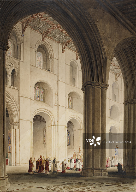 圣奥尔本斯修道院图片素材