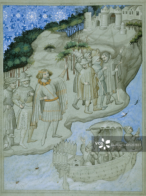 约翰·曼德维尔爵士游记图片素材