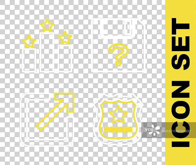 未知文档警察徽章图片素材